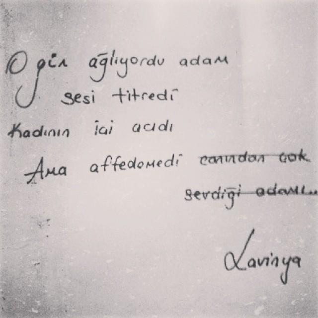  Affedemediğiniz kimse var mı?