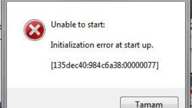 The sims 4 unable to start hatası?