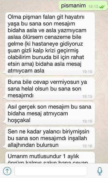 Mesajı uzatmayı sevenler için : ) Hahha bu sana son mesajım : D Bitmedi de bitmedi : D bitmez : D sizce biter mi yorum?