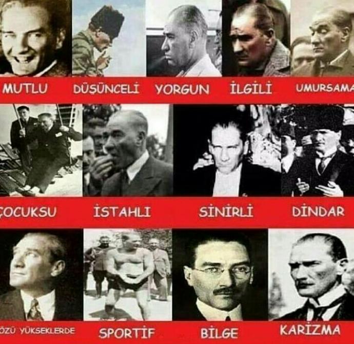 En Sevdiğiniz Atatürk 💪❤😎?
