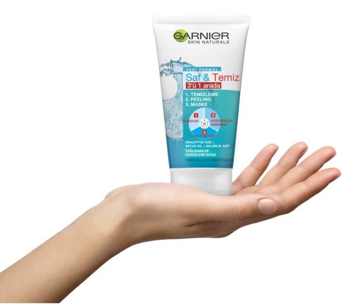 Garnier Saf ve Temiz 3'ü 1 Arada Nasıl Bir Üründür? Nasıl Kullanılır?