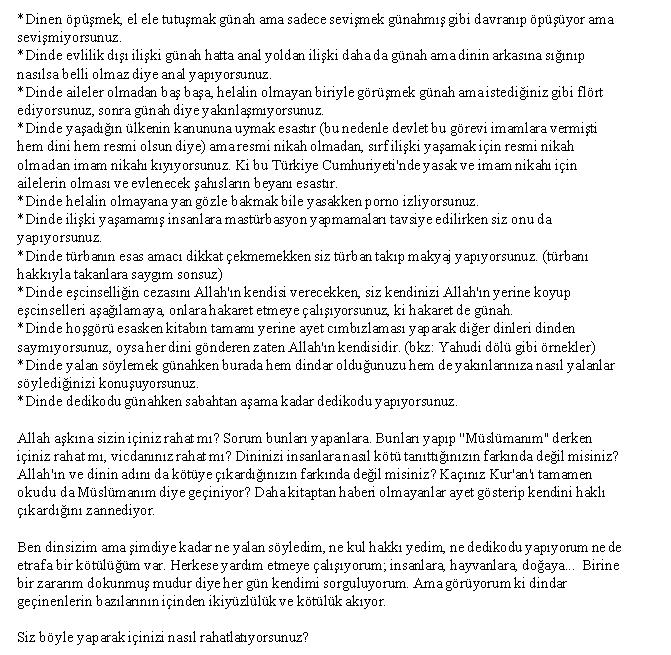 Neden Dini İşinize Geldiği Gibi Yorumluyorsunuz?