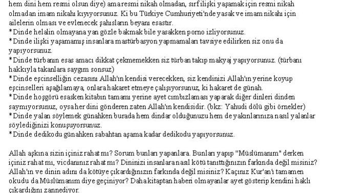 Neden Dini İşinize Geldiği Gibi Yorumluyorsunuz?