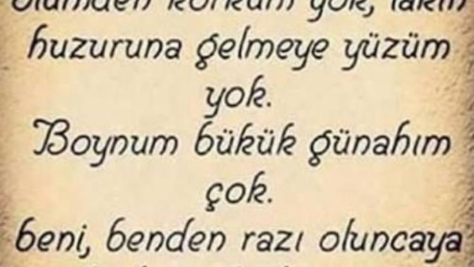 Ölümden korkar mısınız?