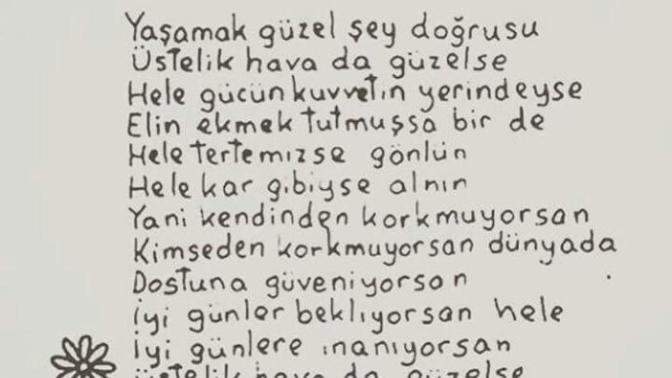 Sizin için yaşamak güzel mi?