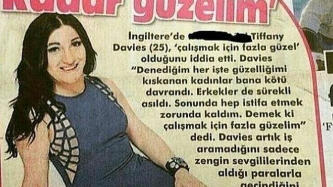 Siz hiç çalışamayacak kadar güzel oldunuz mu?