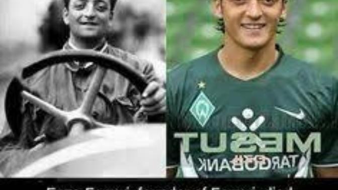 Sizce Mesut Özil Enzo Ferrari'nin reenkarnasyonu mu?