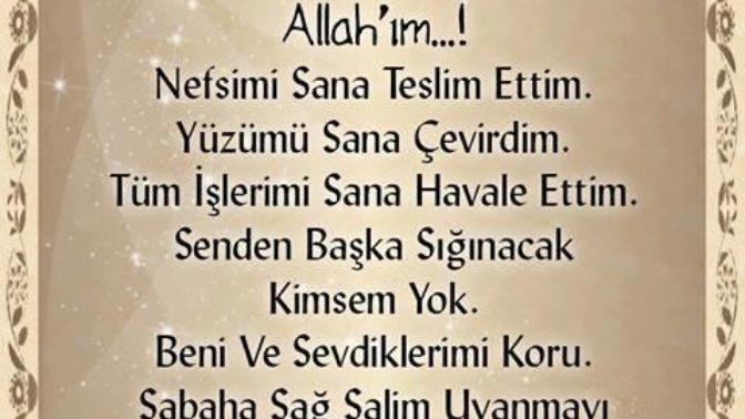 Her gece Uyumadan önce dua edermisiniz?