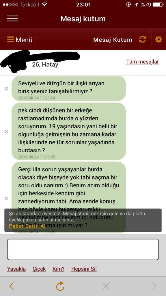  bir  tanışma sitesine kaydoldum ve kadınlardan mesajlar almaya başladım? sizce bu mesajlar sahte midir  bir  bakın?