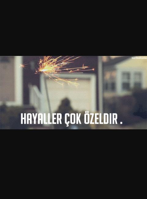 Herkesin küçük ya da büyük bir hayali vardır peki ya sizin hayalleriniz neler ☺ ?