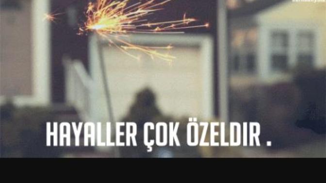 Herkesin küçük  ya da  büyük bir hayali vardır peki ya sizin hayalleriniz neler ☺ ?