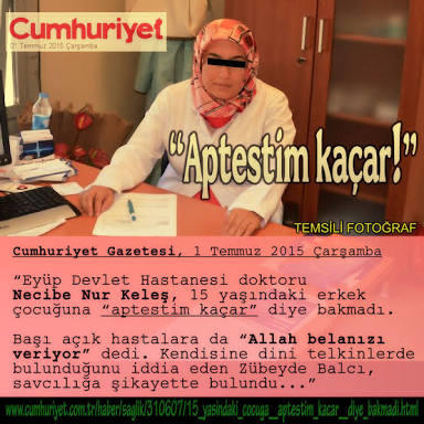 Türbanlı doktor, savcı, hakim olur mu? (Resimli)?