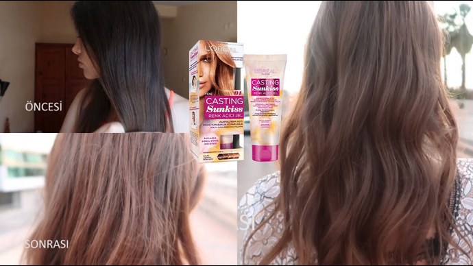 Loreal Paris Casting sunkiss saç açıcı jel?