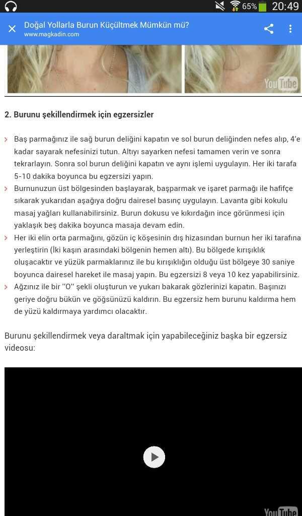 burun küçültme egzersizleri yapan var mı ??