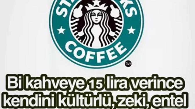 Starbucks a gidenlere elestiri, dogru mu sizce? 😄? (Resimli)?