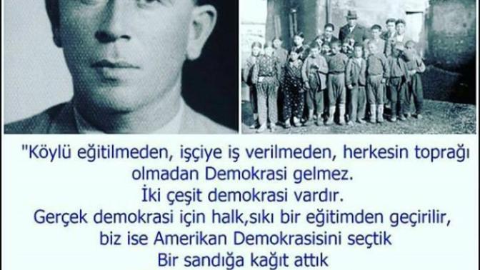 "Demokraside çareler tükenmez" deriz ya hep, demokrasi nedir size göre?