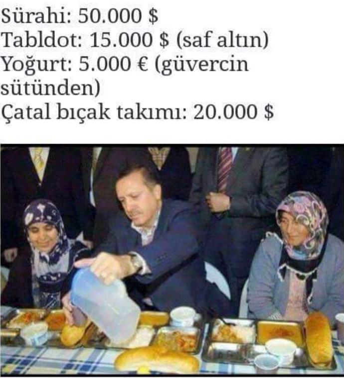 recep tayyip erdoğan neden bu kadar lüks yaşıyor?