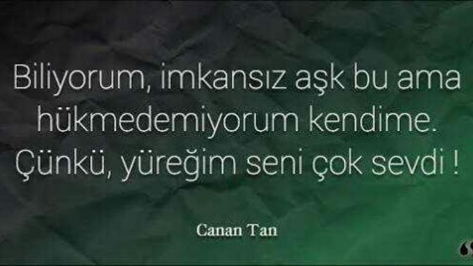 İmkansıza aşık olmak diye bir şey var mı?