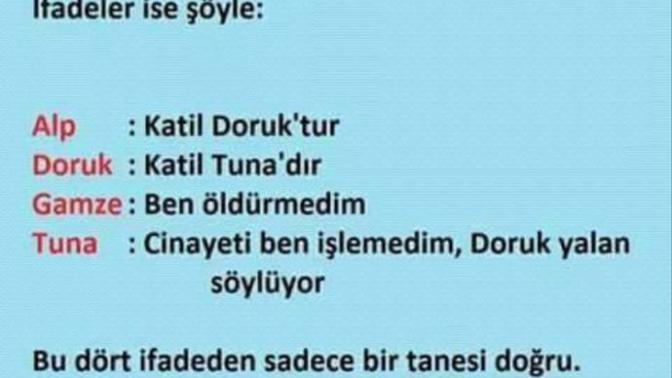 Sizce Katil kim ( soru detayda )🔴🔵 ?