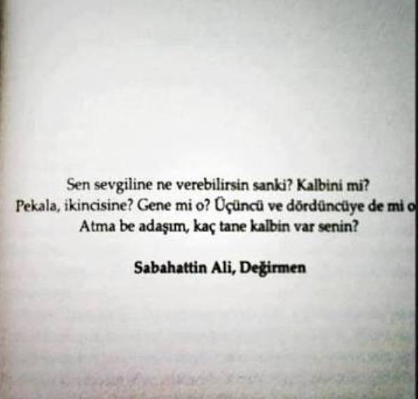 Sen sevgiline/sevdiğine ne verebilirsin?