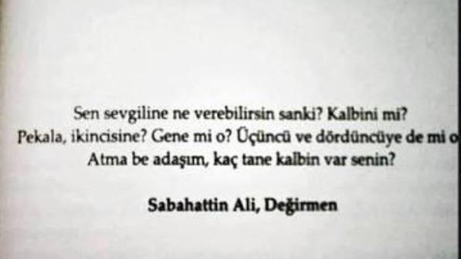 Sen sevgiline/sevdiğine ne verebilirsin?