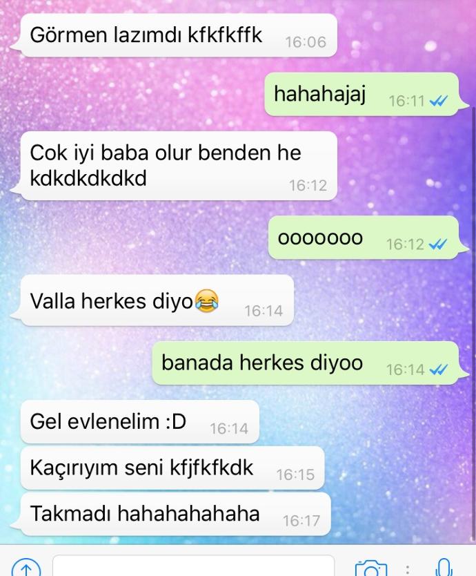 Wp konuşması yardım edebilir misiniz?