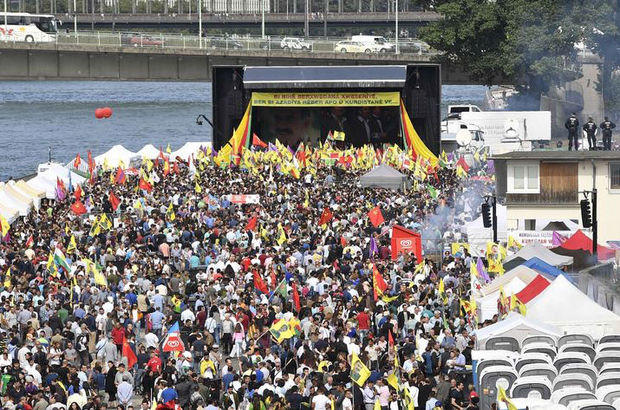 PKK Almanya Köln'de miting yaptı ?