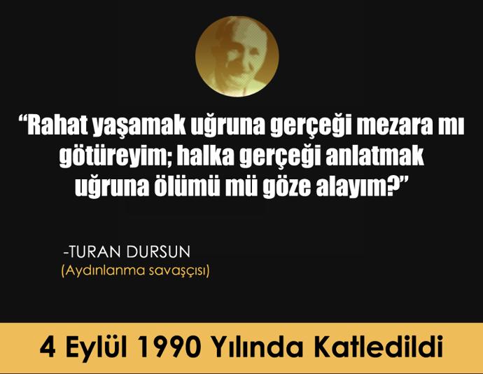 Turan Dursun'un Katledilişi Hakkında Ne Düşünüyorsunuz?