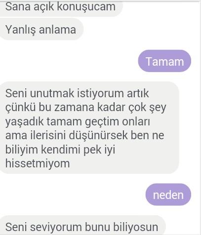 Seni unutmak istiyorum dedi? (Resimli)?