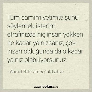 Kalabalık içinde yalnızlık hissediyor musunuz? Yalnızlığı seviyor musunuz?