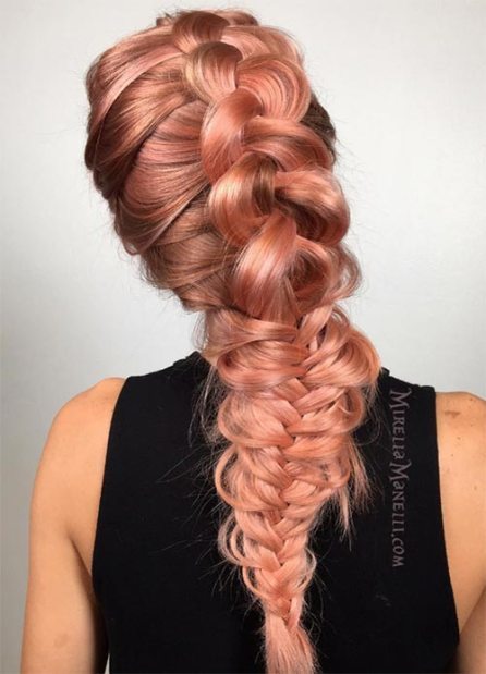 Rose Gold Saç rengi nasıl elde edilir?
