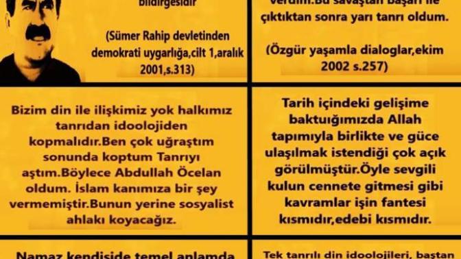 Abdullah Öcalan'ın dinimizle ilgili bu sözlerini nasıl değerlendiriyorsunuz?