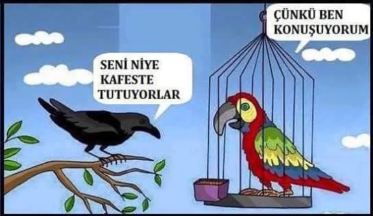 Çok konuşmak bir suç mudur ?
