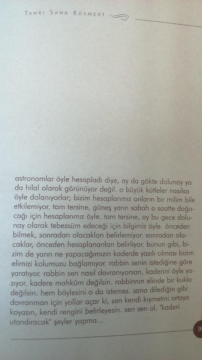 Biz Tanrı'nın kuklası mıyız? 