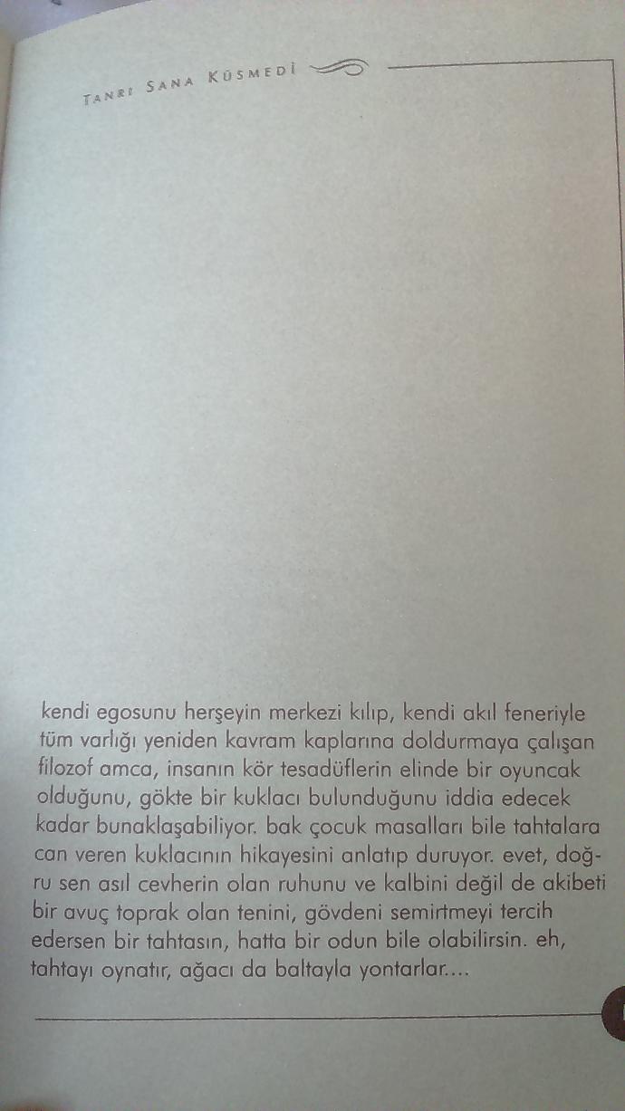 Biz Tanrı'nın kuklası mıyız? 