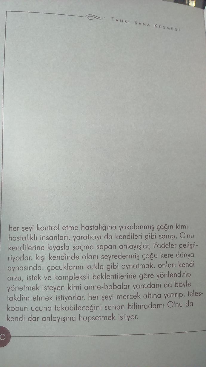 Biz Tanrı'nın kuklası mıyız? 