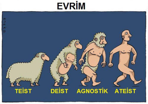 Ateist veya deist olan var mı ?