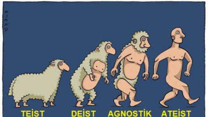 Ateist veya deist olan var mı?
