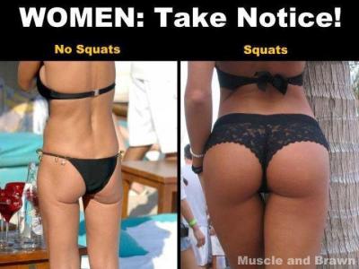 Kilolu biri squat yapsa ne olur? Bu fotoğraftan sonra tüm kadınlar squat yapmalı bence :D Sizce?