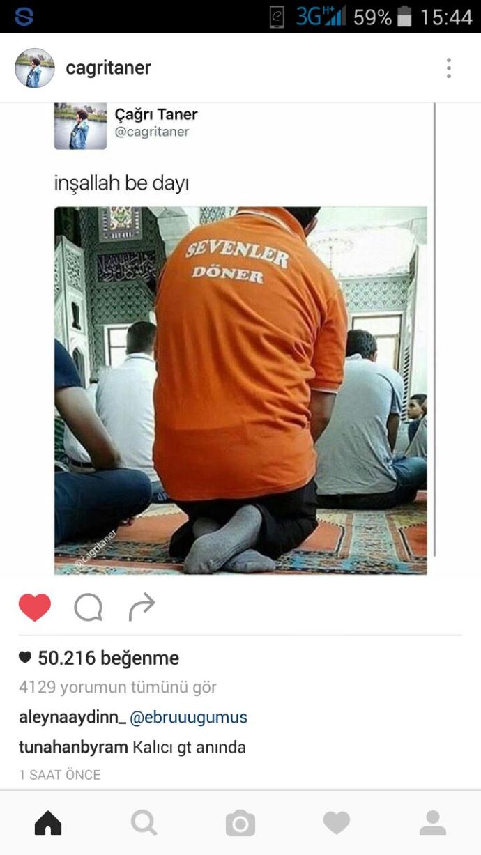 Sevenler döner mi  ?