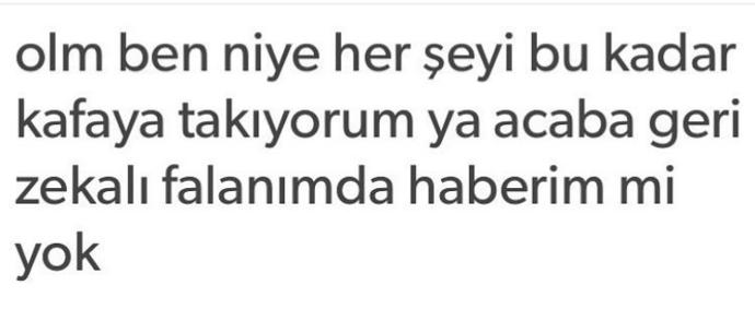 Her şeyi kafanıza takar mısınız?