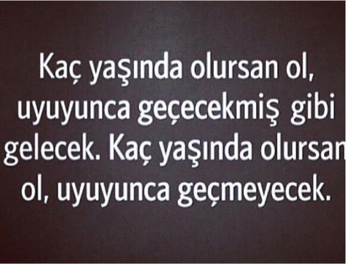 Uyuyunca geçiyor mu ?