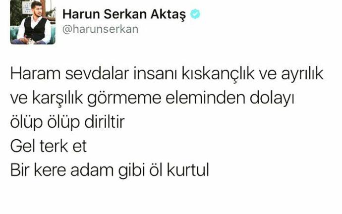 Aşk haram sevda mı? 