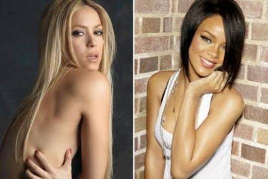 Sarışın olan Shakira mı esmet olan Rihanna mı?