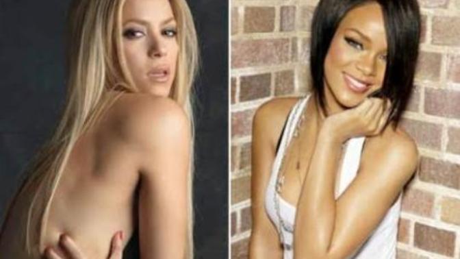 Sarışın olan Shakira mı esmet olan Rihanna mı?