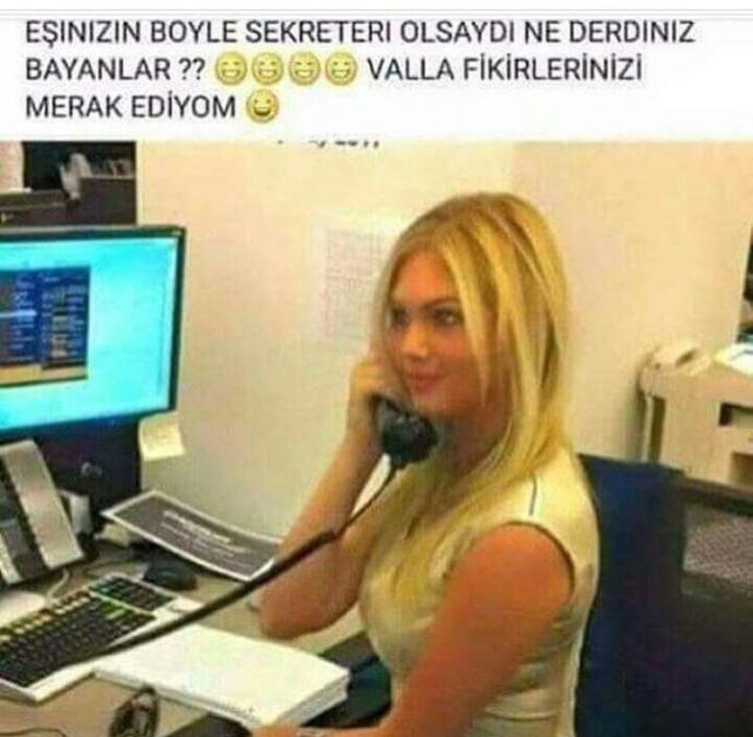 Kocanizin böyle bir sekreteri olsa ne yapardınız?