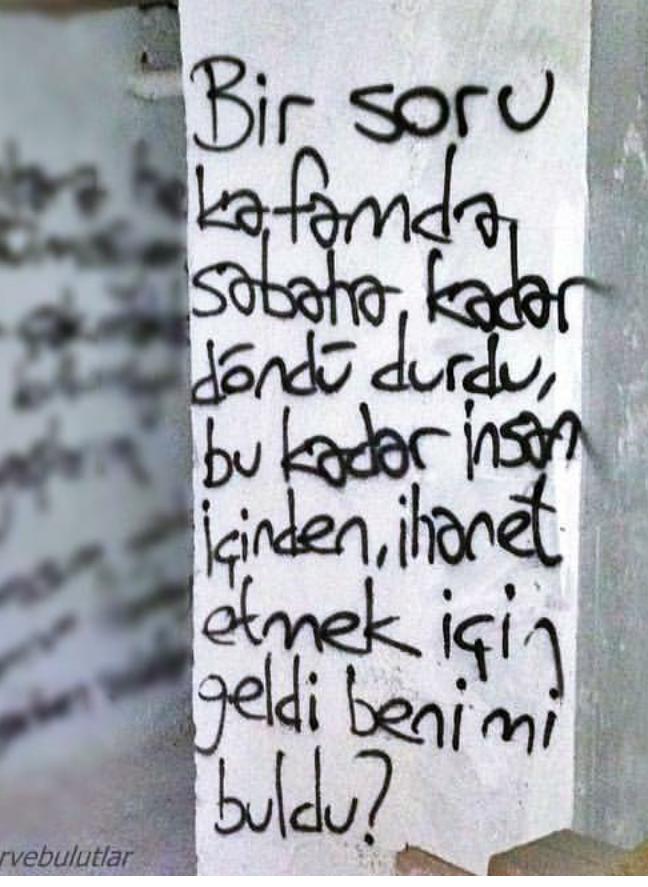 Hiç ihanete uğradınız mı ya da ihanet ettiniz mi?