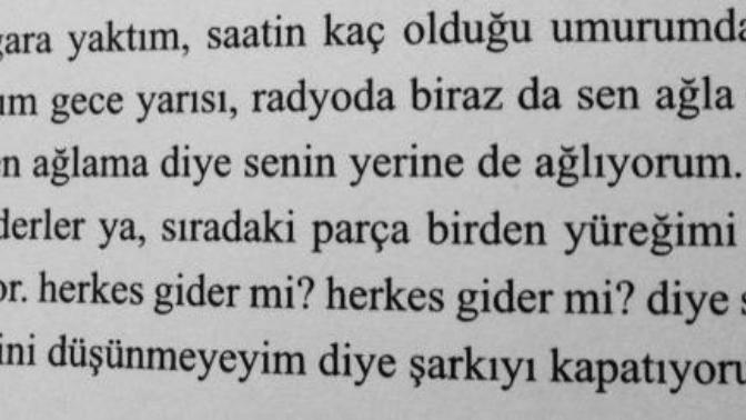 Herkes gider mi?