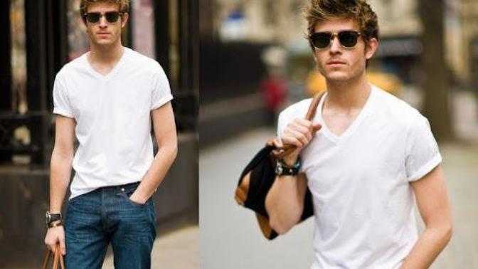 T-shirt giydiğinde pantolonun içine koyan erkek nasıl görünür?