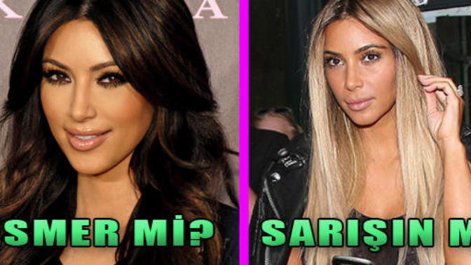 Esmerlerin olduğu yerde sarışınlar sadece çay servisi mi yaparlar?
